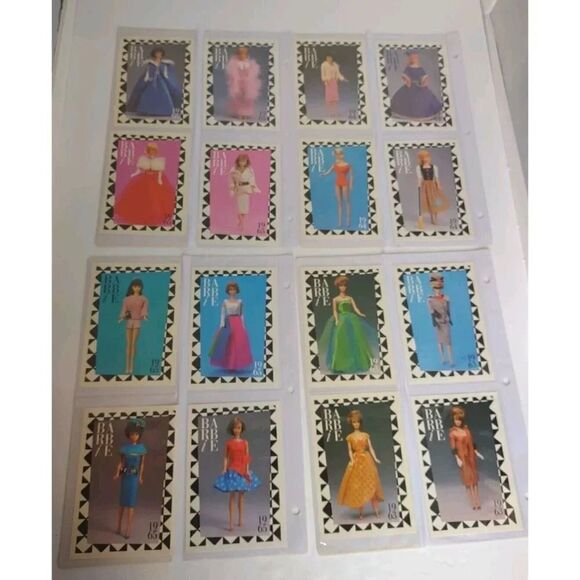 Barbie Trading Cards Lot Of 16 - Picture 1 of 9